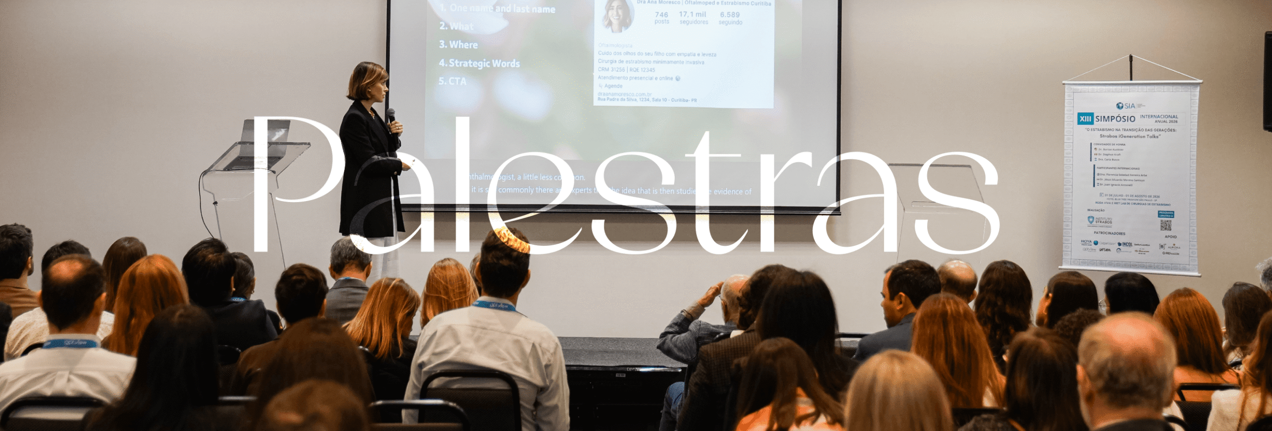 Palestras & Eventos Carol R+